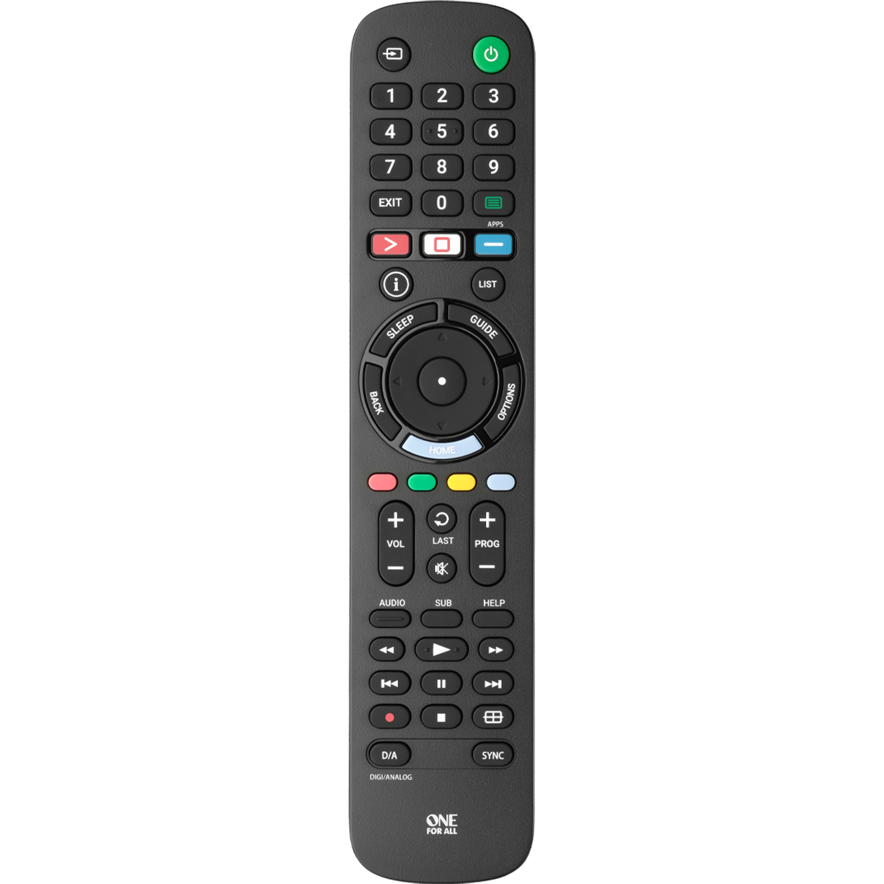 One For All Sony TV Replacement Remote