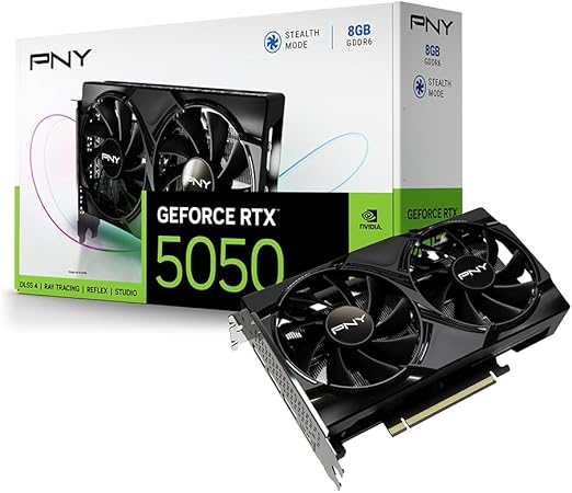 PNY Geforce RTX 5050 8GB Dual Fan DLSS 4