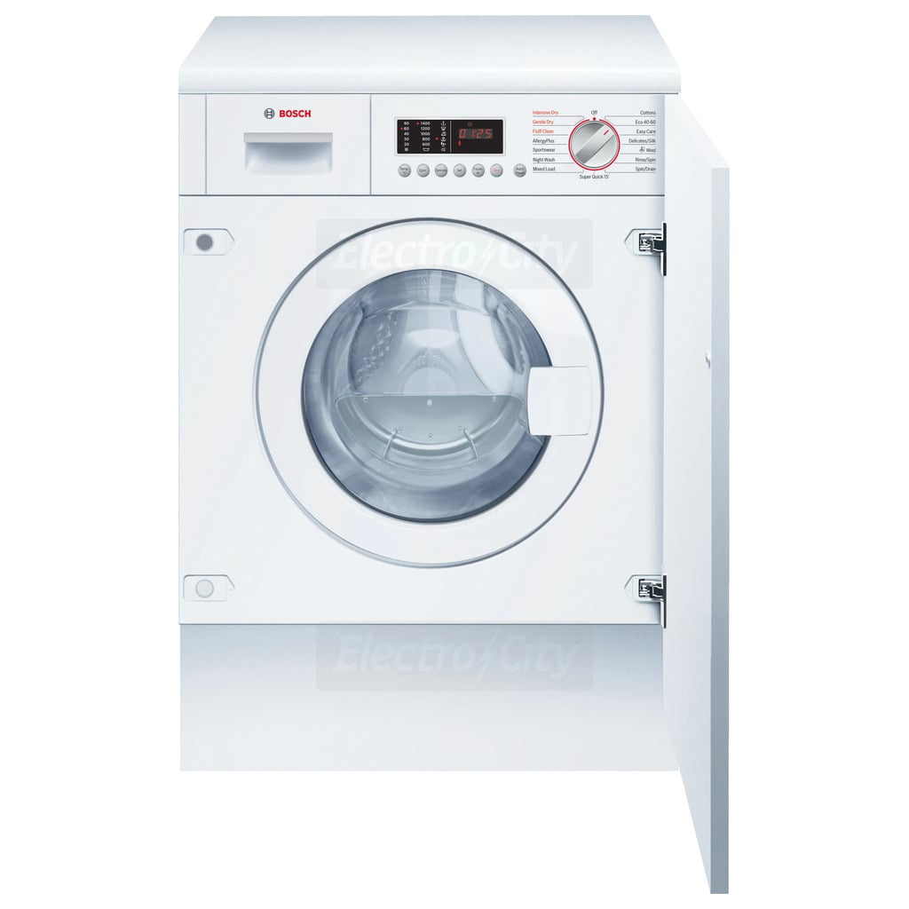 Bosch Series 6 Built-In 7kg/4kg 1400 Spin Washer Dryer | White