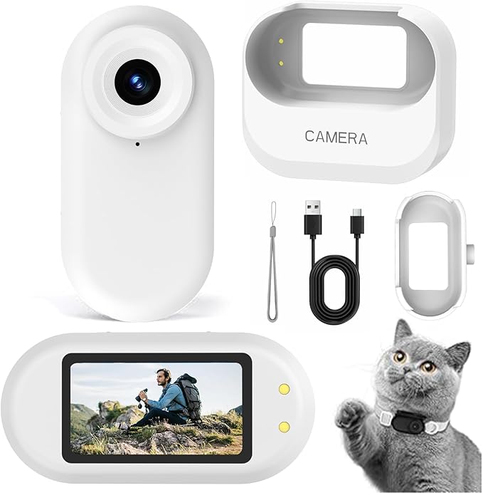 4K HD Digital Video Camera Auto Focus UHD Compact Retro Camera Rechargeable Vlogging Camera with 64GB Card Portable Mini Camera 16X Digital Zoom for Children Beginners Teenagers Vintage Photo Camera