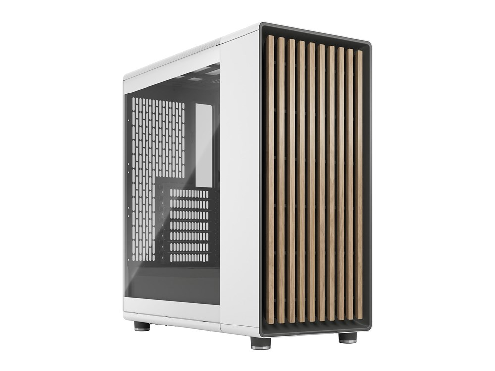 Outlet: Fractal Design North - Tempered Glass - White