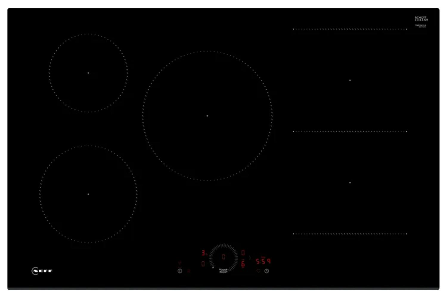 Neff 80cm Induction Hob | T58FHW1L0
