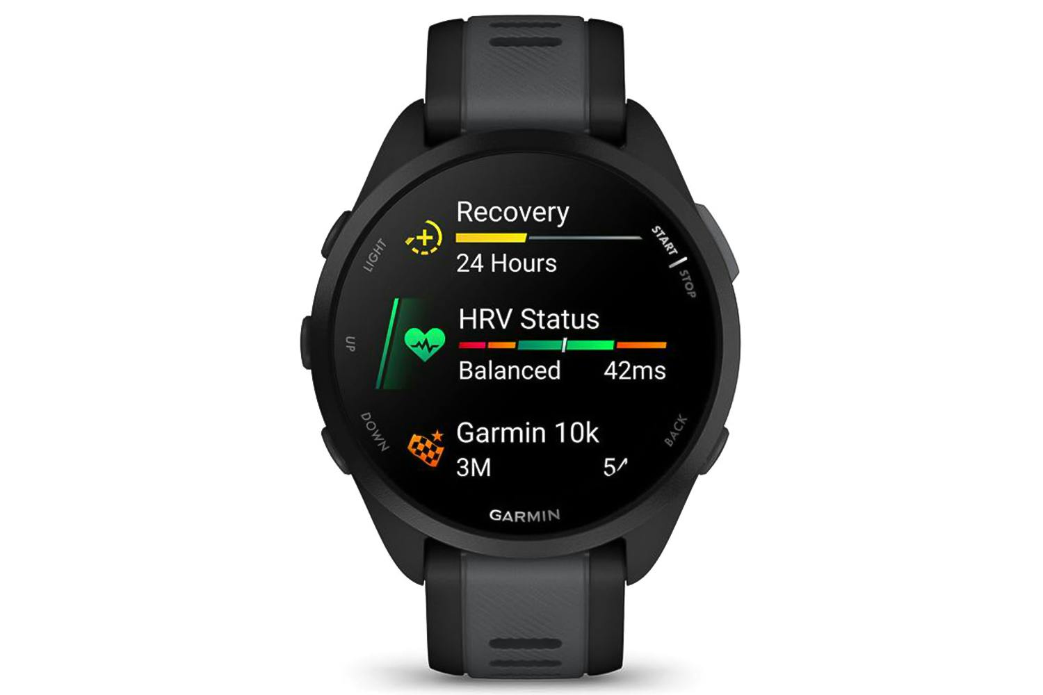 Garmin Forerunner 165 Music | 43mm | Black & Slate Grey