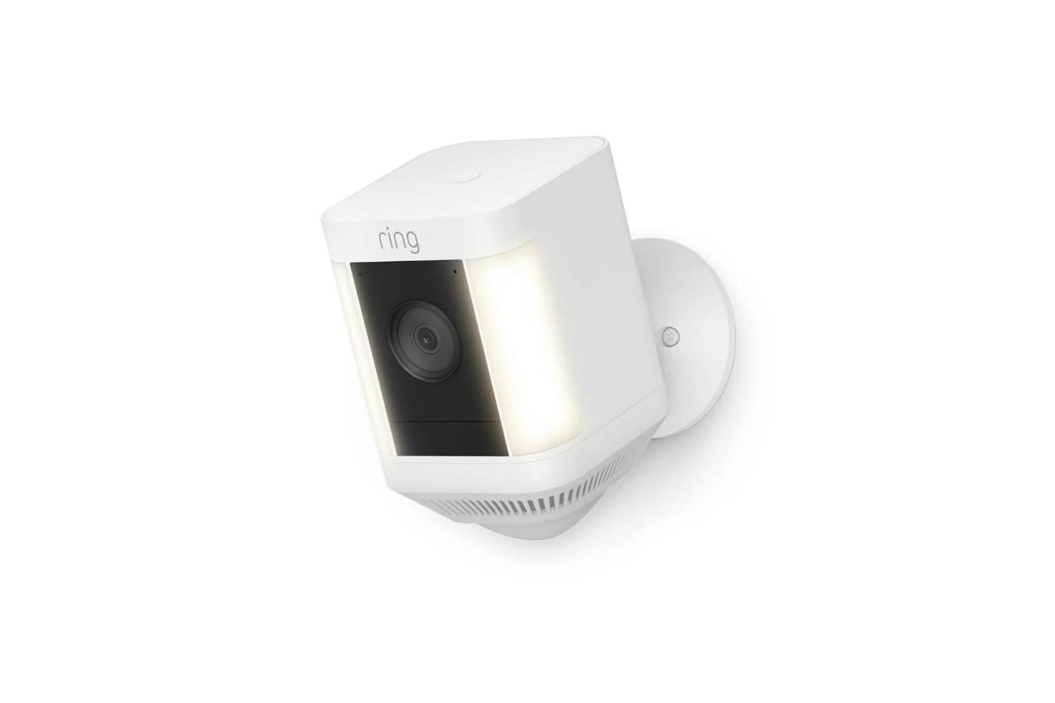 Ring Spotlight Cam Plus Battery | White