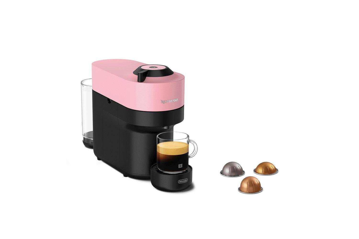Nespresso Vertuo Pop Coffee Machine by De'Longhi | ENV90.P | Pink